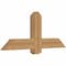 Ekena Millwork Eugene Smooth Timber Gable Bracket, Western Red Cedar, 48"W x 20"H x 3 1/2"D x 5 1/2"F, 10/12 Pitch GBW048X20X0406EUG00SWR - alternate 4